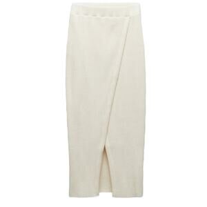 Zara | Ribbed Midi Skirt